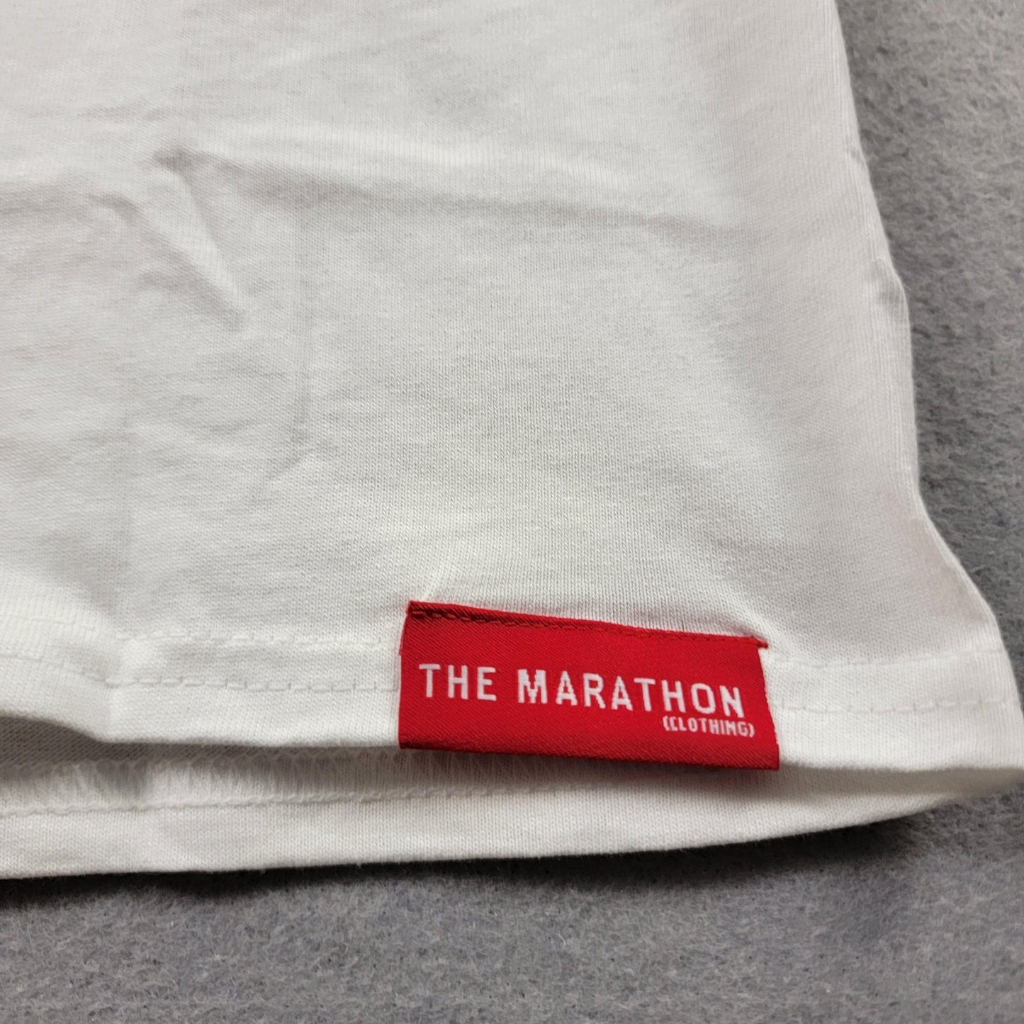 The Marathon Clothing Shirt Mens Small White Crenshaw Script Tee TMC Graphic5
