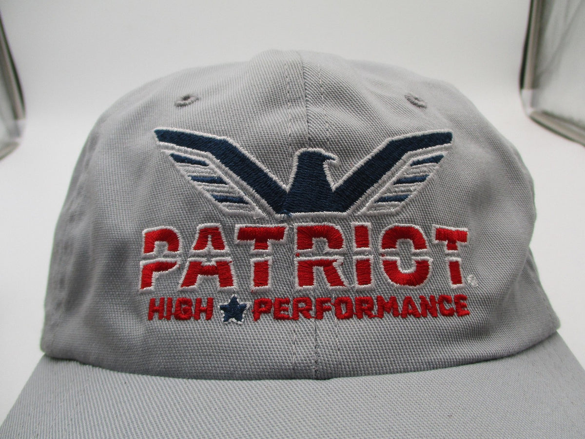 Patriot High Performance Hat Cap Strap Back Mens One Size Gray USA Unionwear1
