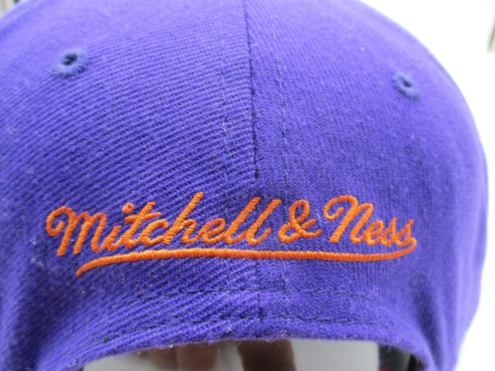 Phoenix Suns Embroidered Snapback Cap OSFM Purple NBA Basketball Mitchell Ness6
