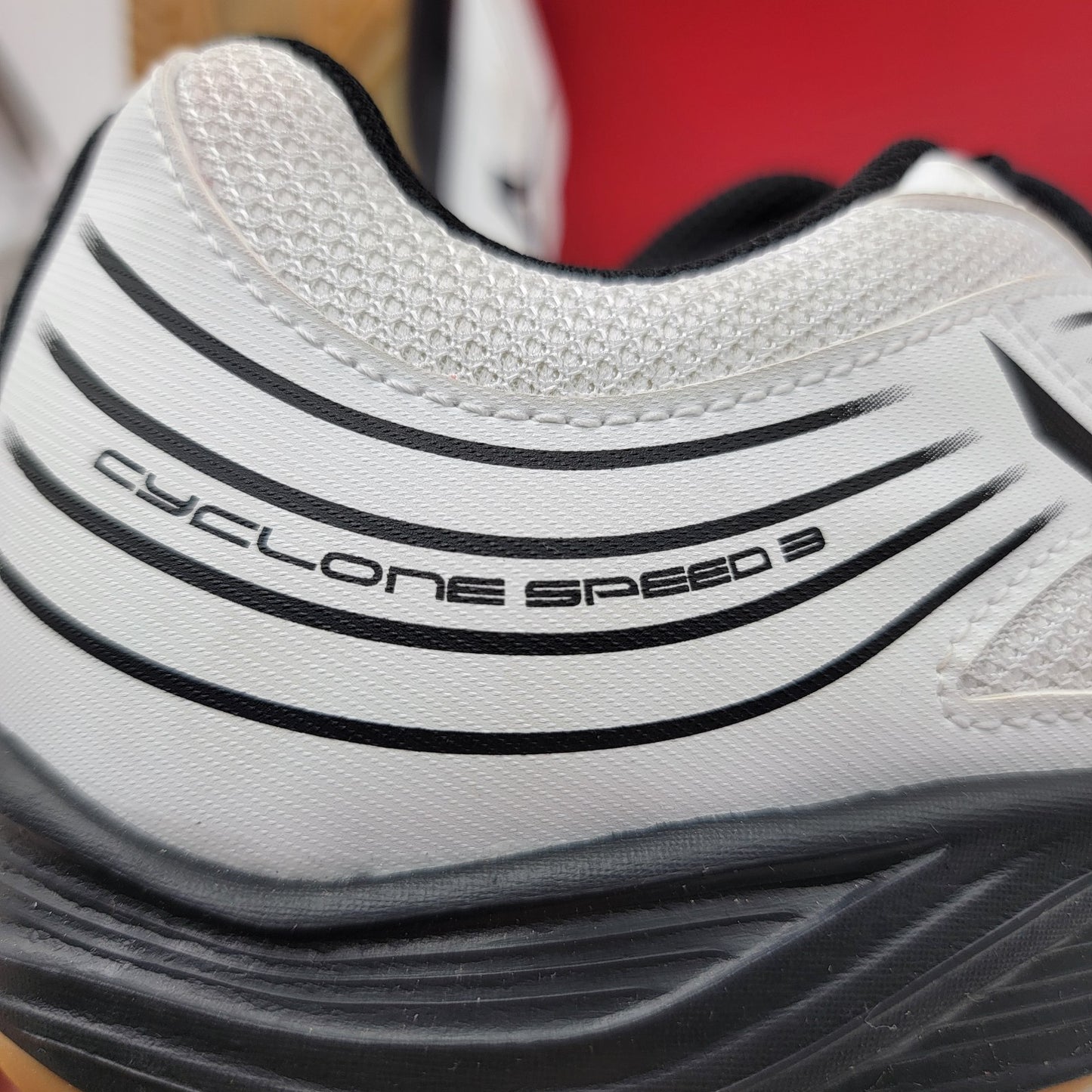 Mizuno Cyclone Speed 3 Volleyball Shoes Womans Size 9 Black & White