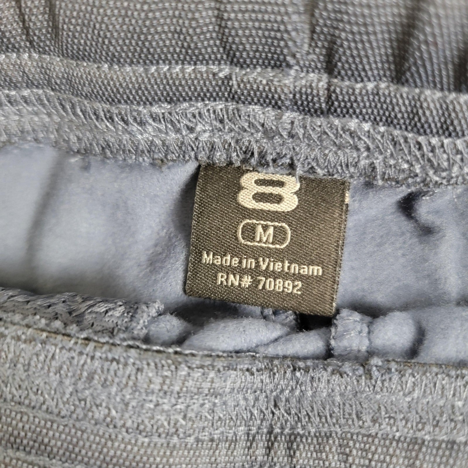2 Pk Layer 8 Shorts Men Sz Med Gray Thermal8 Tech Lightweight Athletic