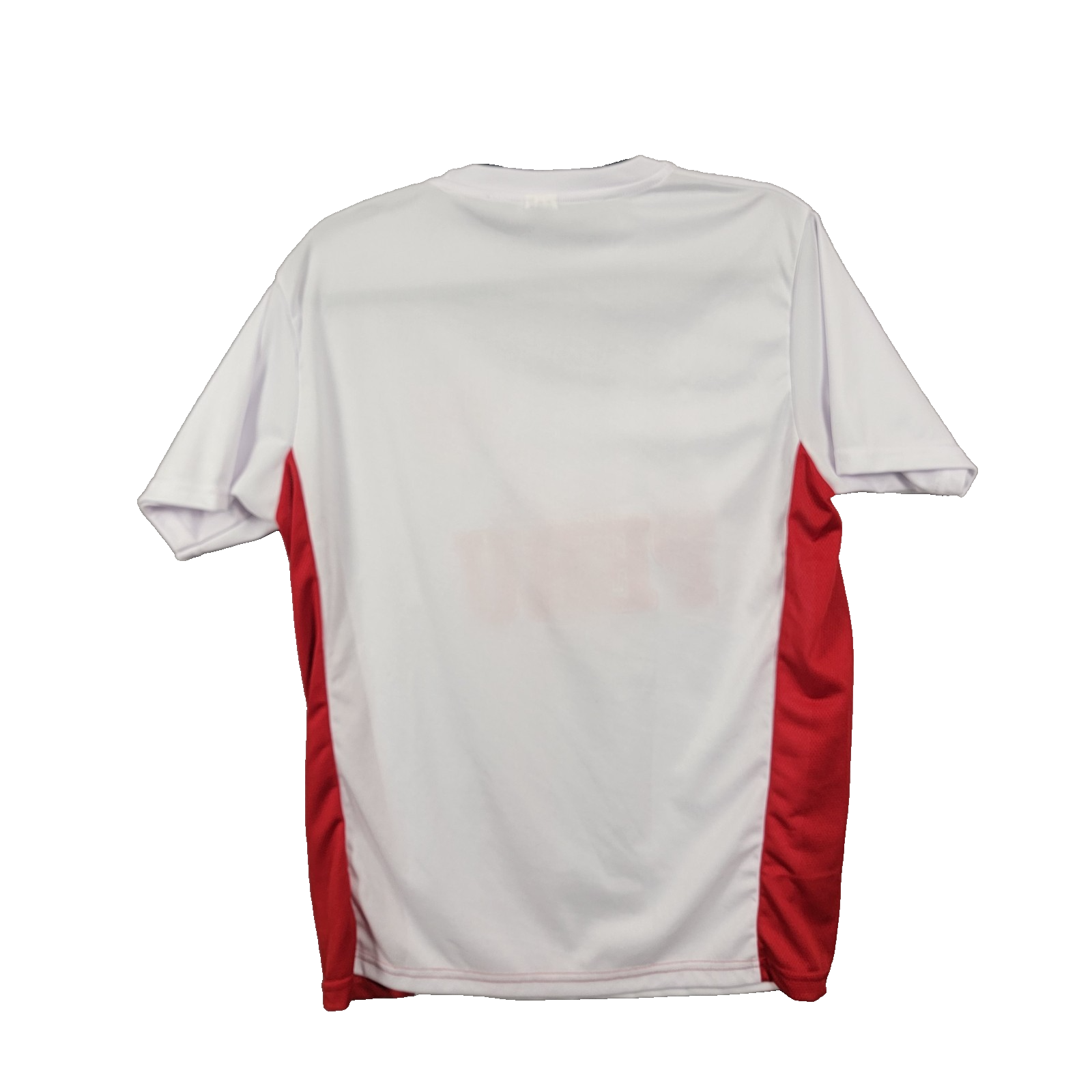 Peru Soccer Jersey OSFA Red White 1