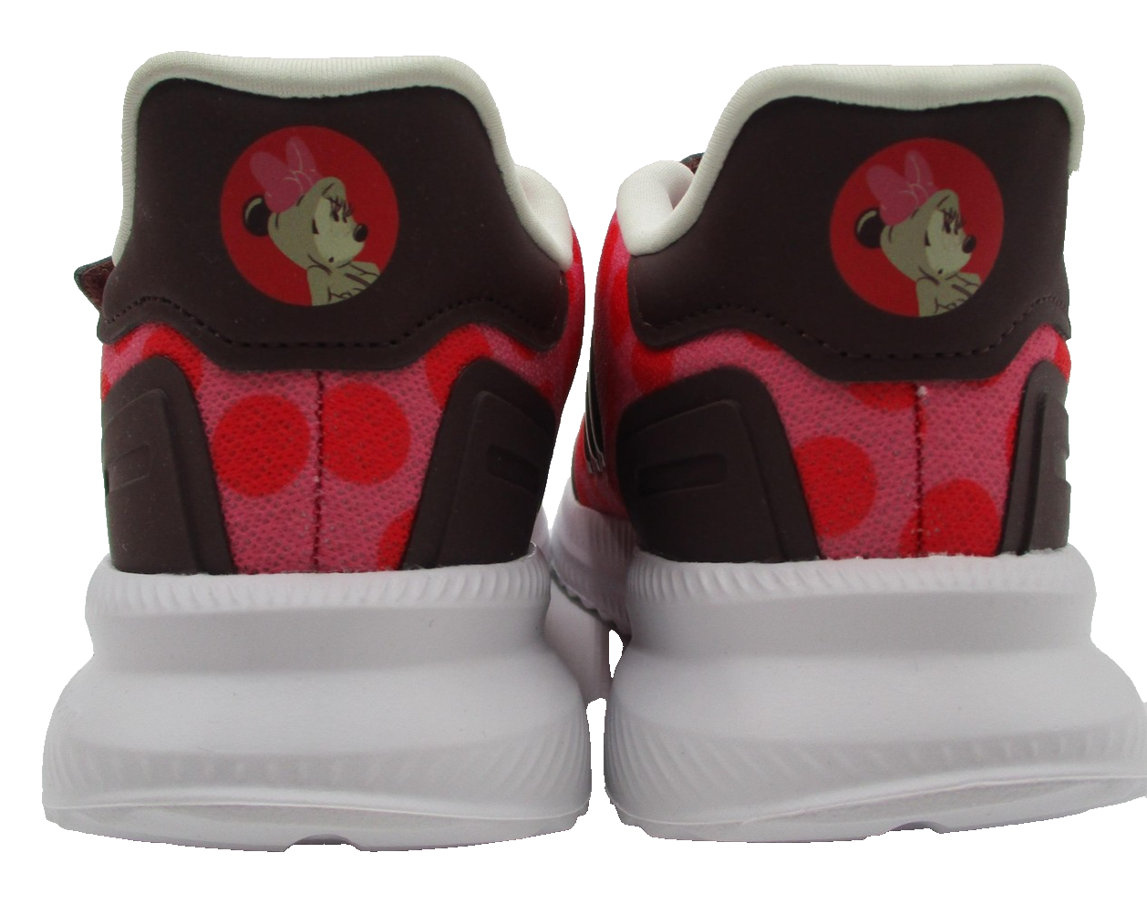 Adidas X_PLRPATH Minnie EL C Shoes Girls Size 3 Pink Cloudfoam Disney Sneakers6