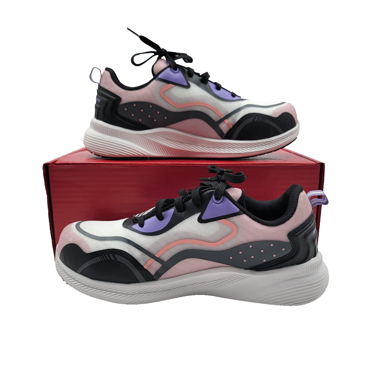 Skechers Shoes Womens Sz 9 Slip Resistant Carbon Toe Memory Foam Safety