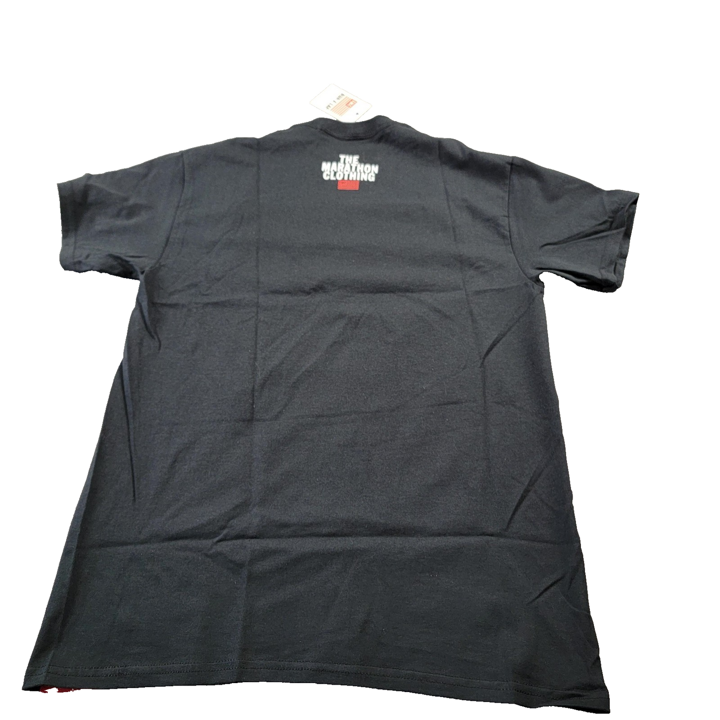 The Marathon Clothing TMC Shirt Mens Small Black Flag Graphic Tee Streetwear1