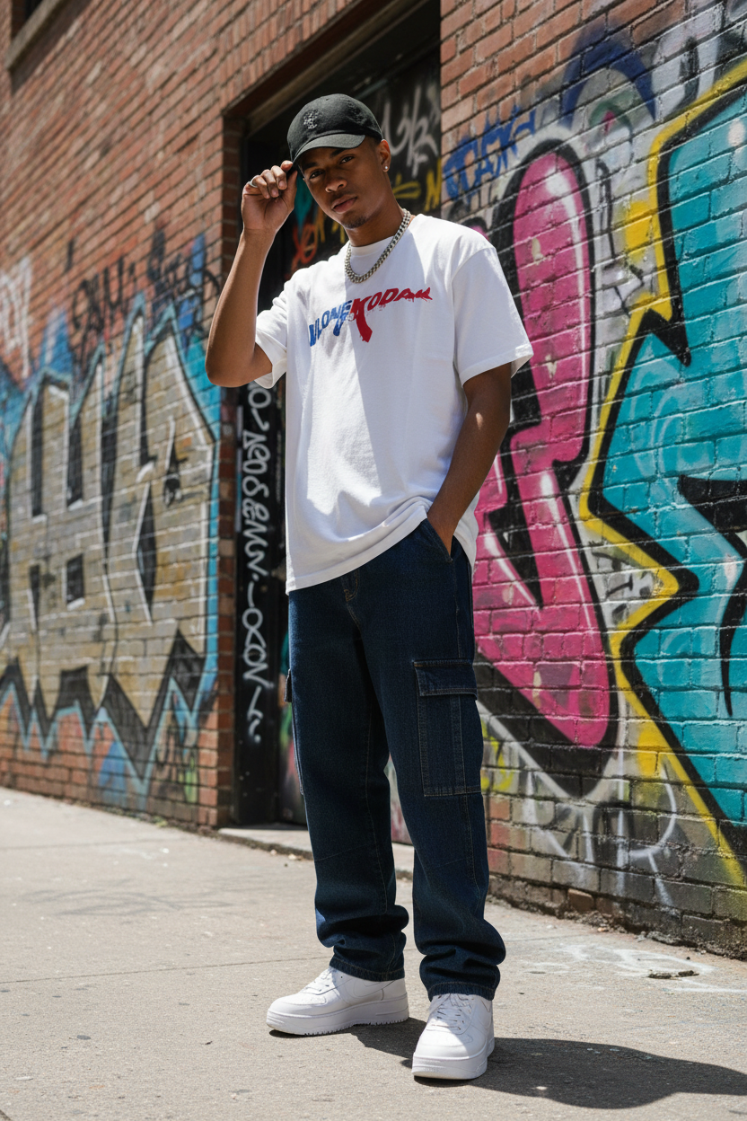 VLONE x Kodak Black Shirt Unisex White Graphic Rap Tee Limited Drop