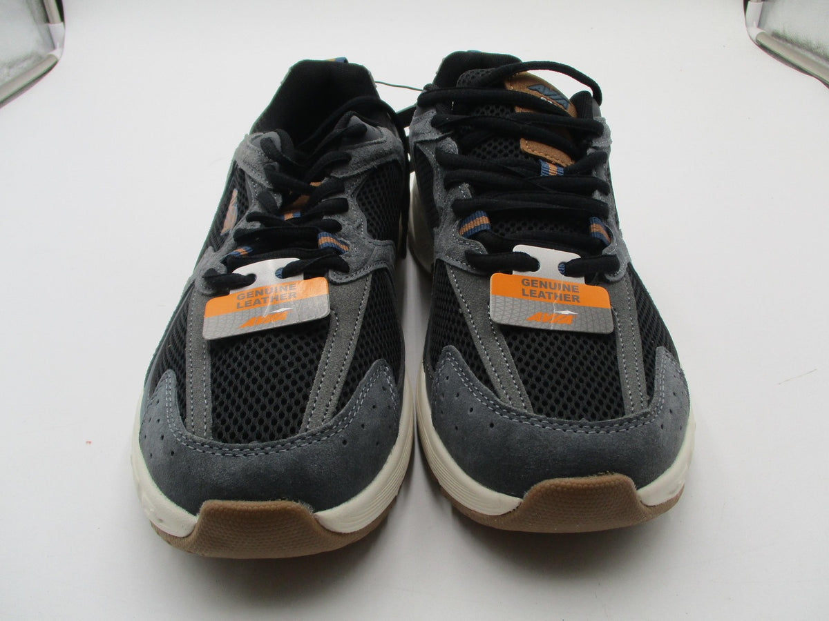 Avia 5000 Shoes Mens Size 9 Gray Leather Mesh Walking Running Sneakers4