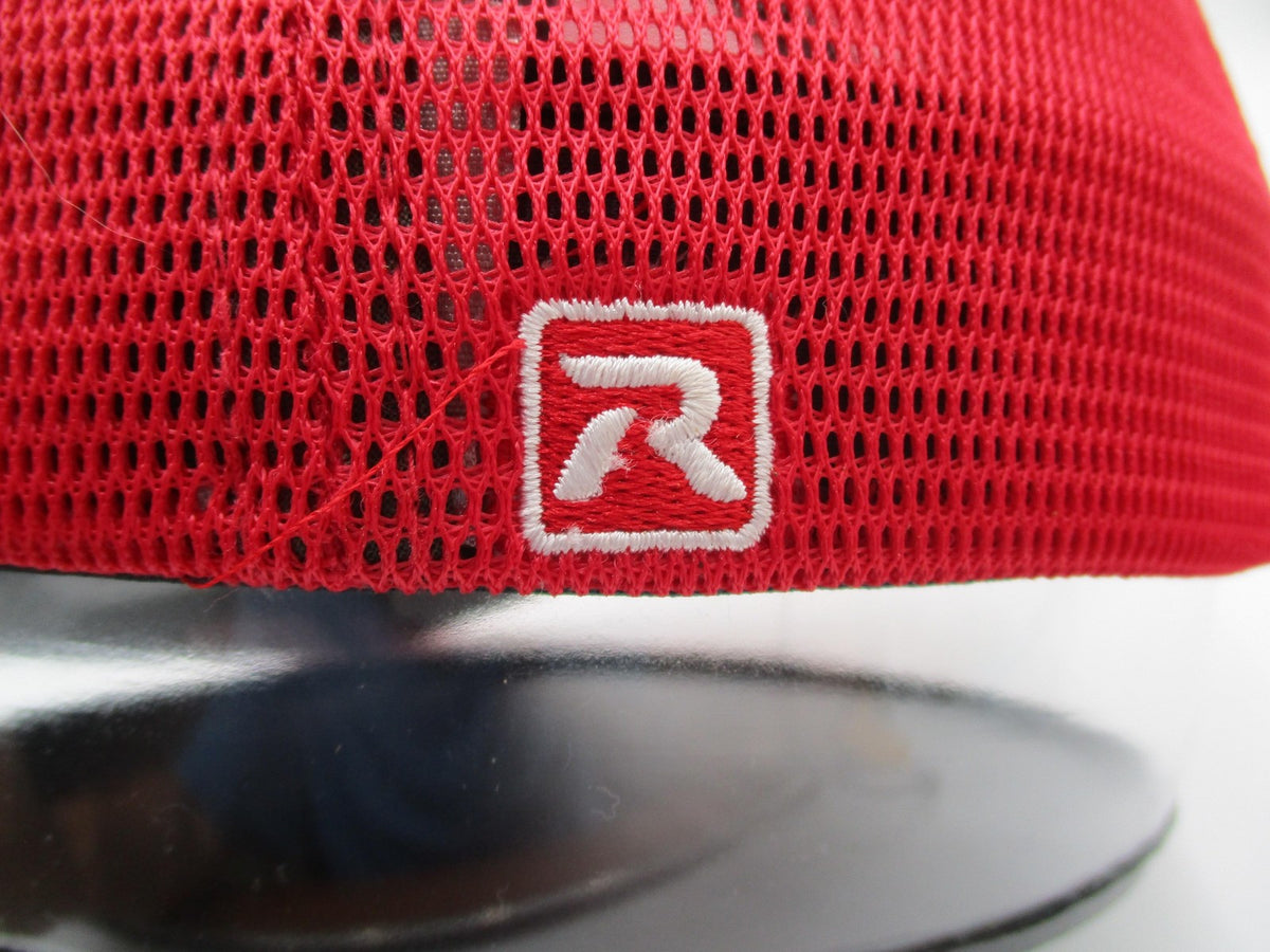 Richardson Hat Cap Fitted Men S/M Red Cincinatti Spring Training Trucker PTS 20M5