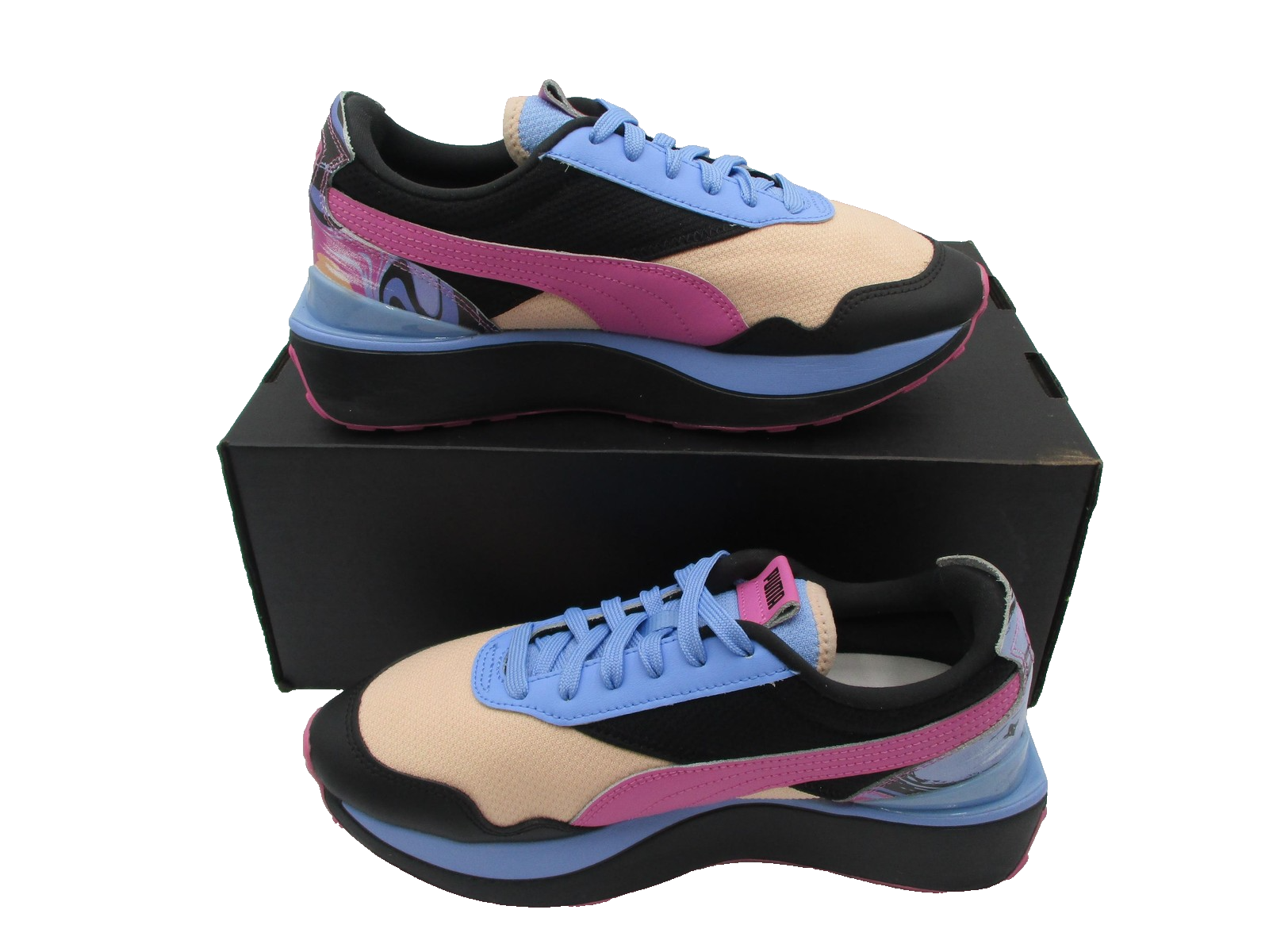 Puma Running System RS Womens Size 8 Pink Blue Black Sneakers 38300801 (1F4)2