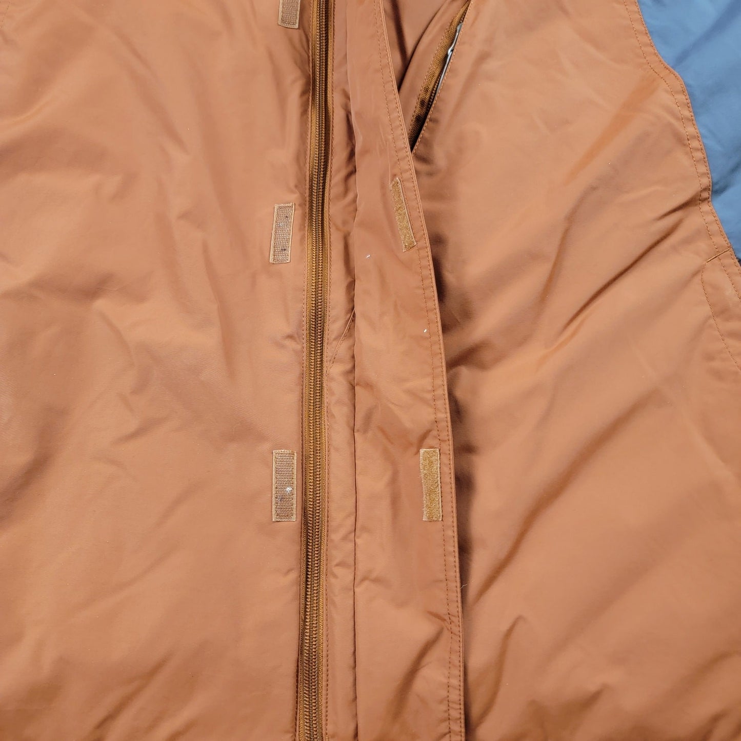 Columbia Men’s XXL Brown Gray Winter Ski Jacket Full Zip Nylon Insulated Coat5
