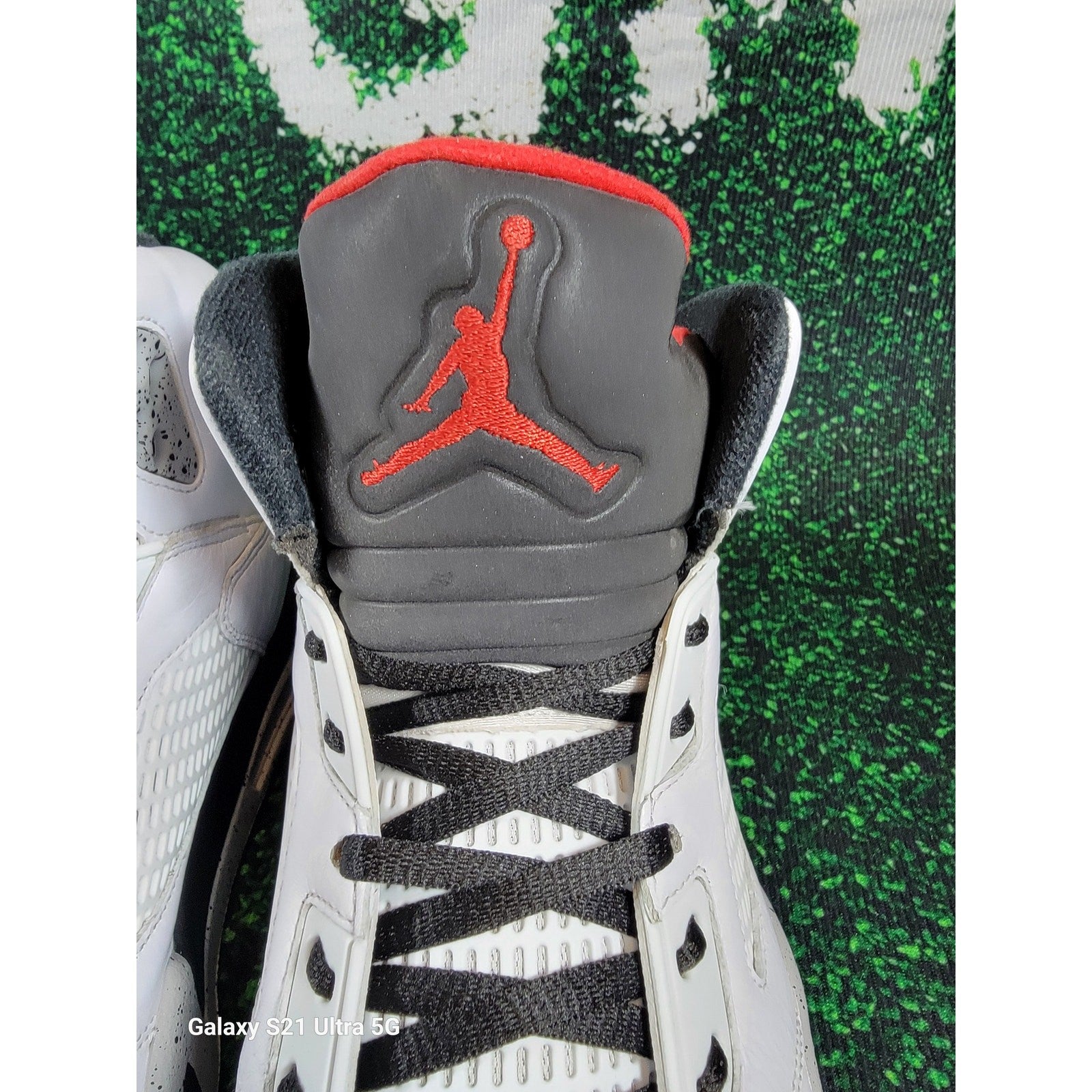 Nike Air Jordan 5 Retro 'White Cement' Sz 11 1360271044