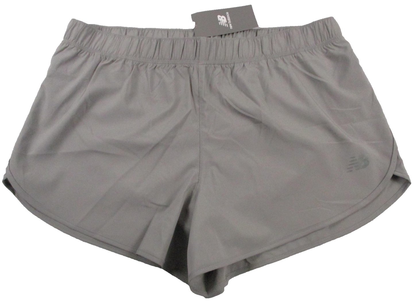 New Balance Sport Shorts Womens L Gray Running Activewear Lightweight
