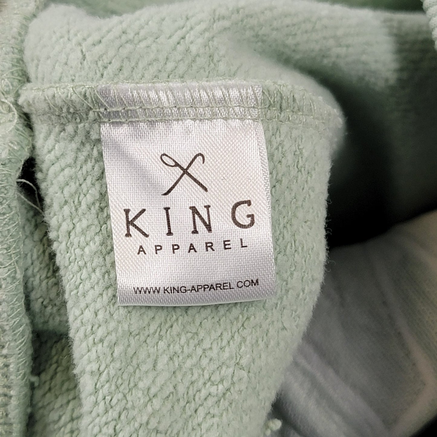King Apparel Jogger Pants Green Size M Men’s Slim Fit Cuffed Hem Preowned