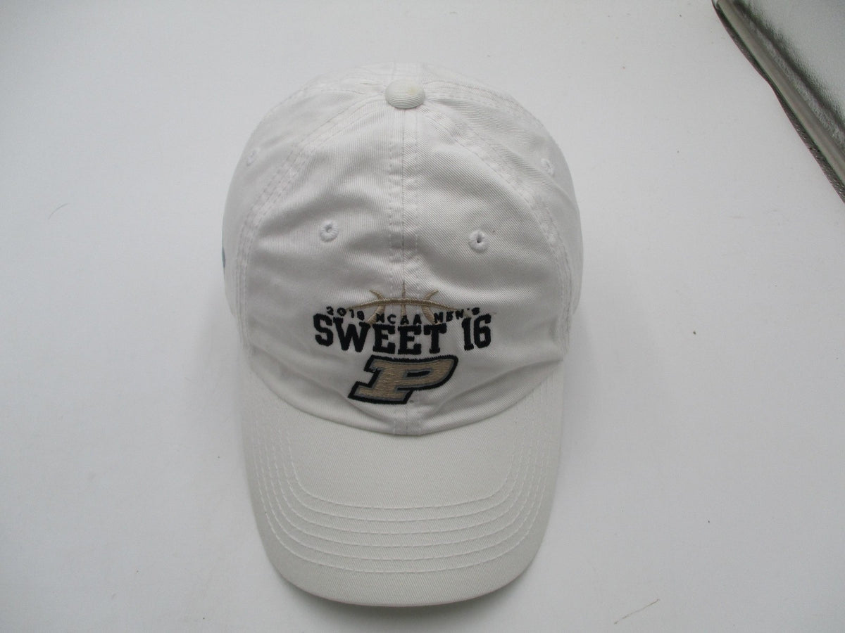Purdue Boilermakers Sweet 16 Hat Cap Strap Back One Size White Top Of The World7