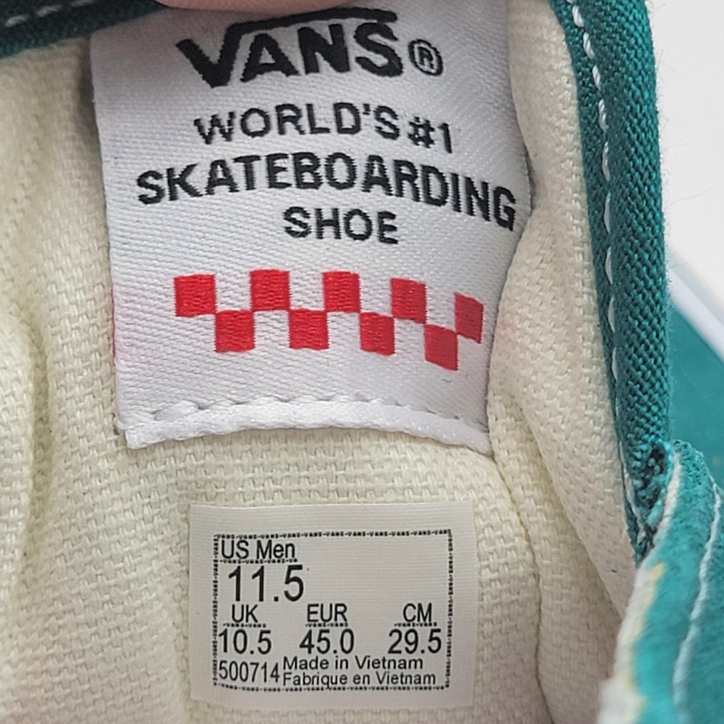 Vans Skate Old Skool Shoes Mens Size 11.5 PopCush Aloha Floral VN0A5FCB3LA6