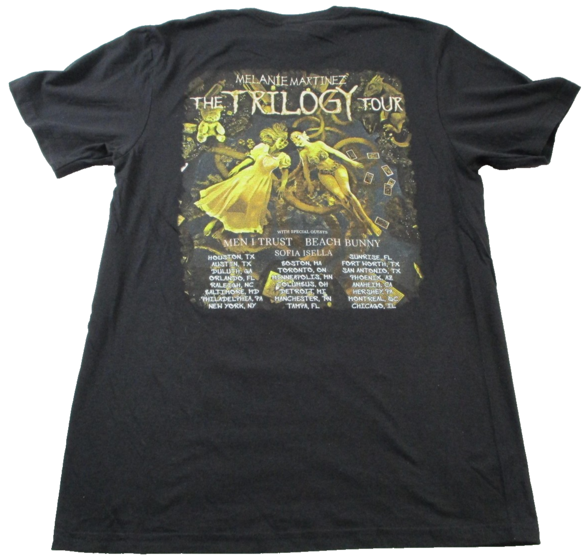 Melanie Martinez The Trilogy Tour 2024 Concert Tee Unisex Med New Black 1539401
