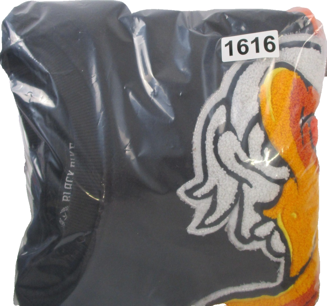 Black Pike Sweatshirt Mens Large Multicolor Fleece Pullover Cartoon Duck Graphic12