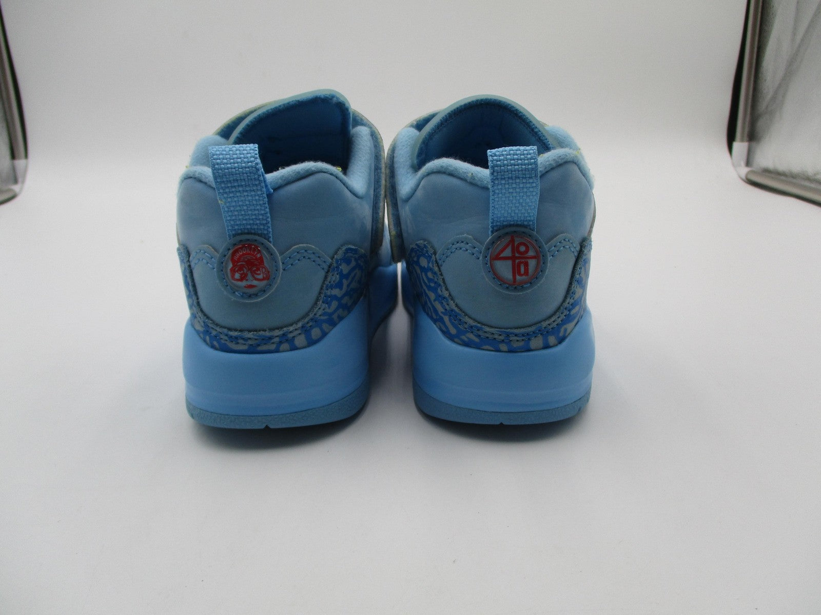 Jordan Spizike Low Oilers Shoes Youth 2Y Blue Basketball Sneakers FQ3951-40010
