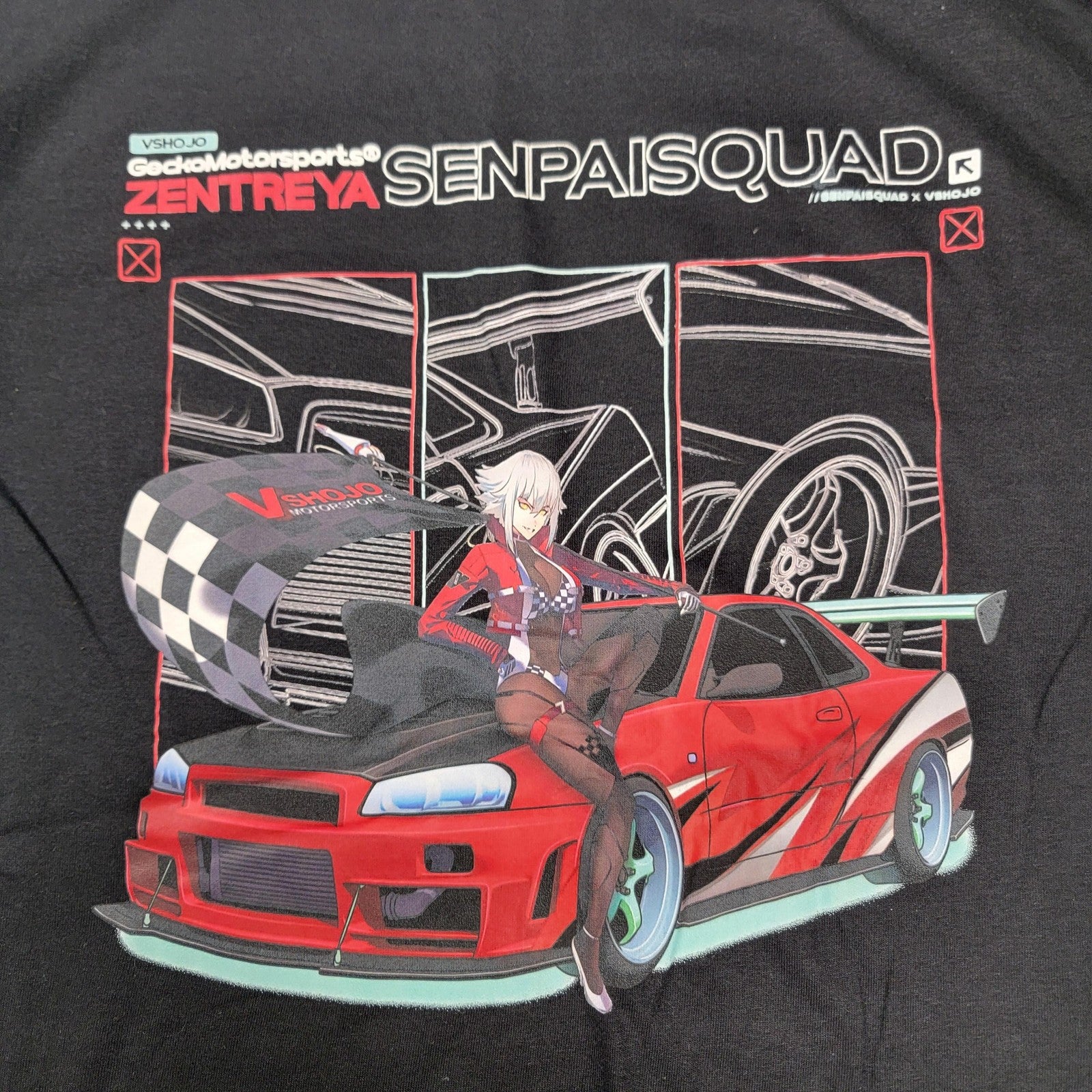 3 Pk Bundle SenpaiSquad, Berserk & My Hero Academia x Hello Kitty Sz Medium 103610