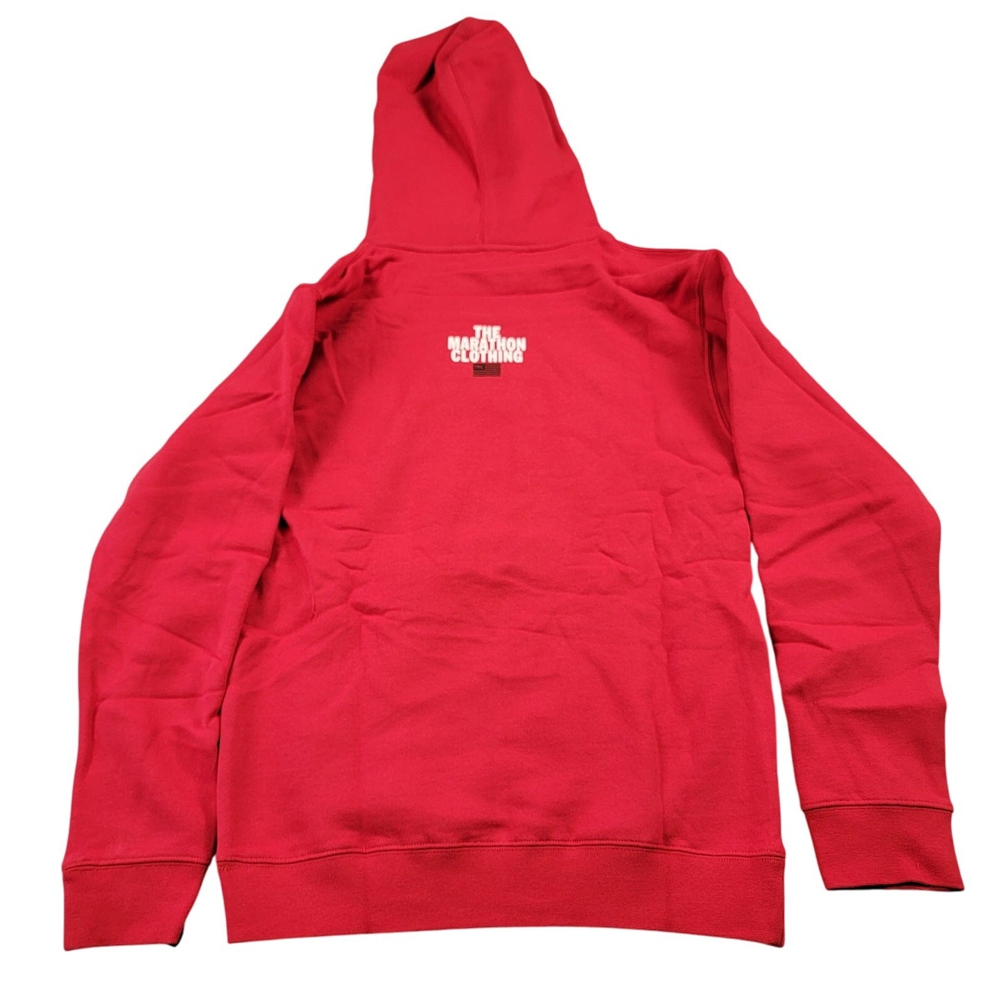 The Marathon Clothing Red Pullover Hoodie Men Small TMC Nipsey Hussle Streetwear1