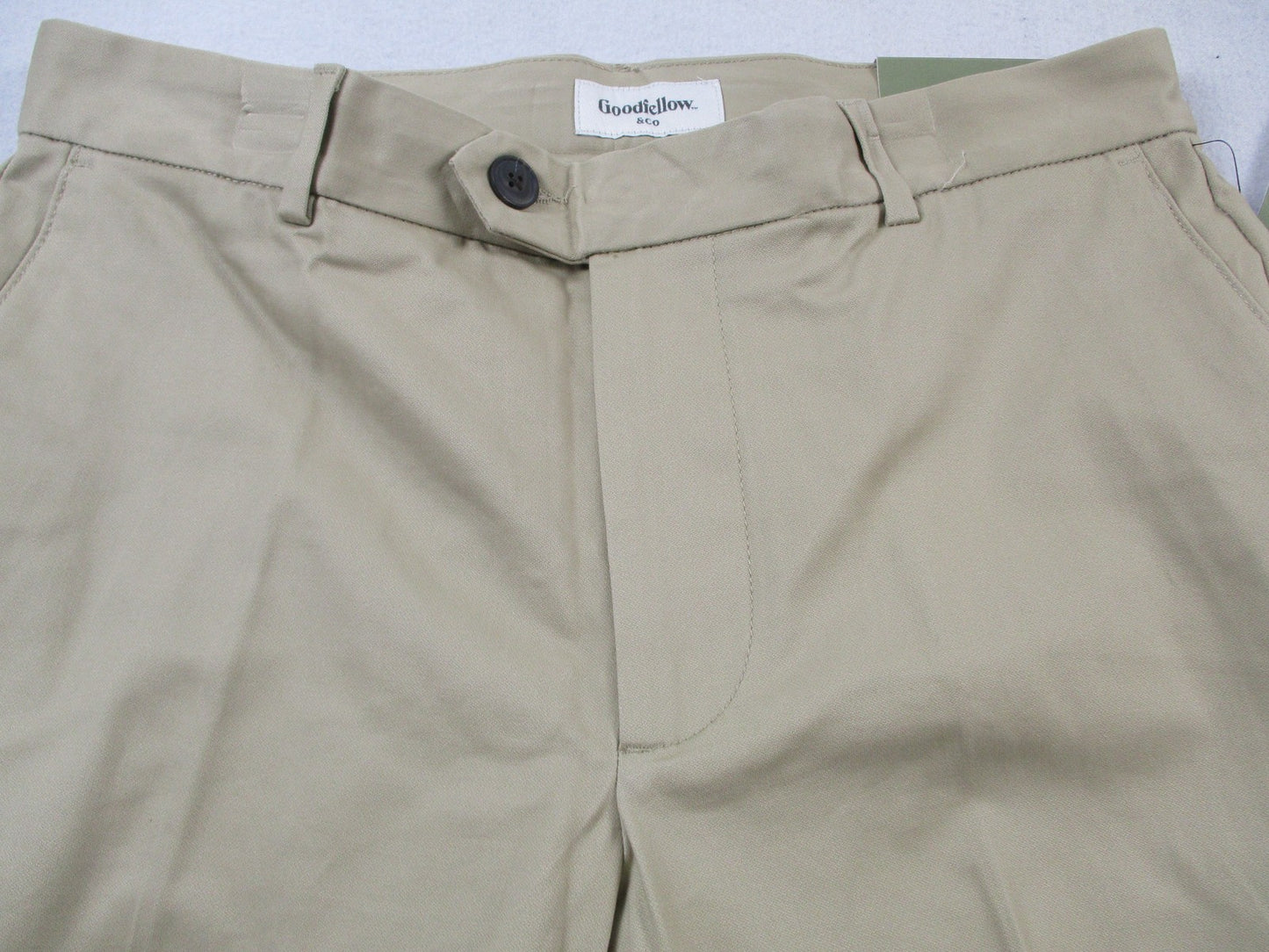Goodfellow & Co Pants Mens 30x32 Beige Slim Trouser Dress Khaki Chino 139214032