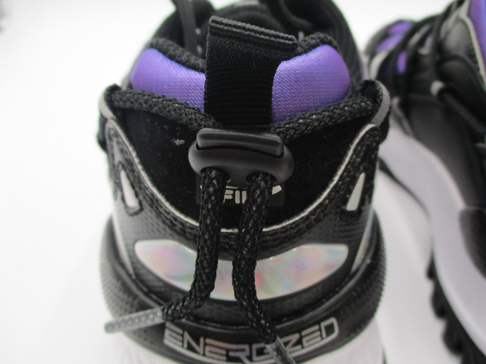 Fila Explore Energized Shoes Mens Size 8.5 Black Purple Trail Sneakers (1B8)12