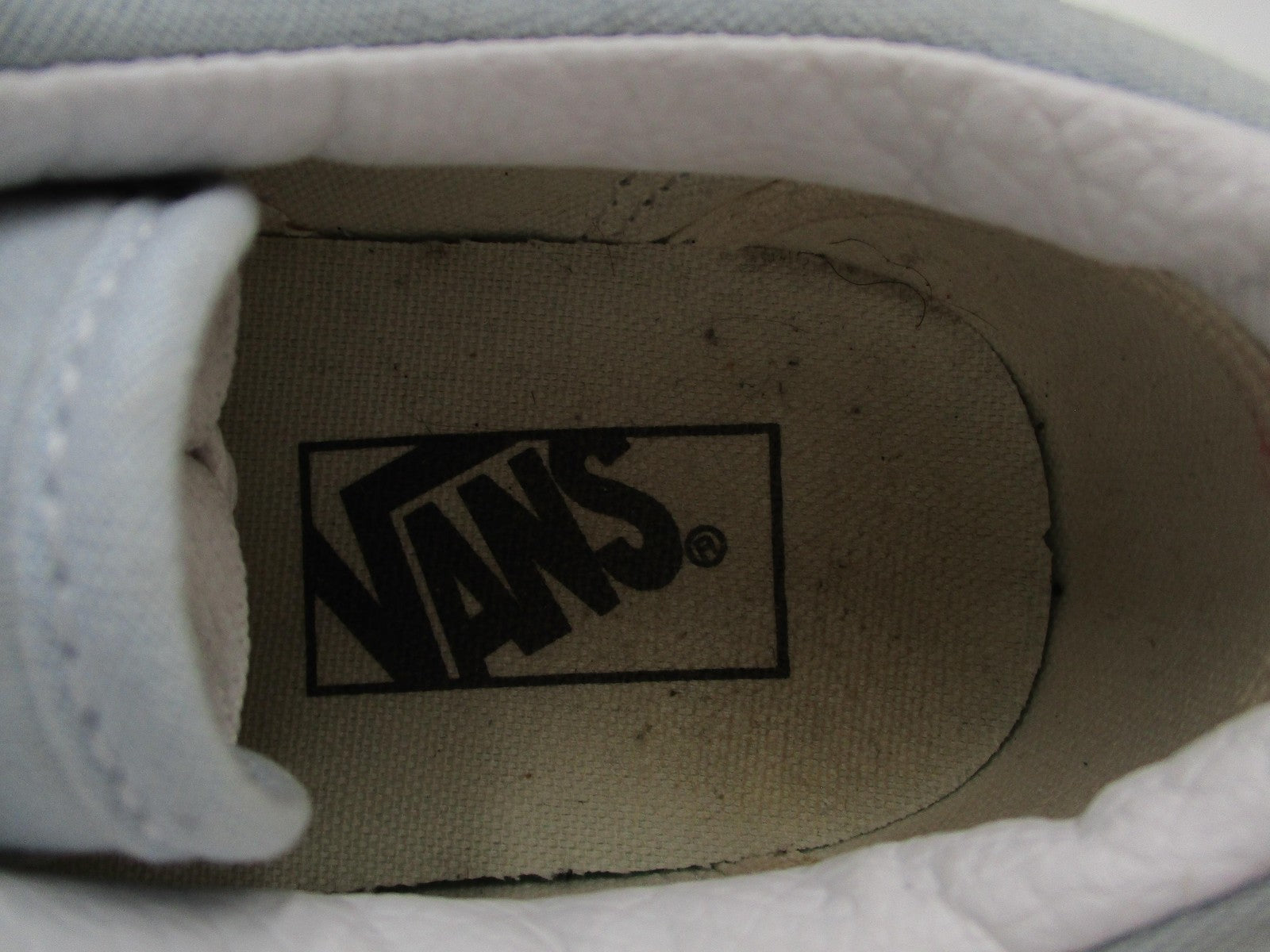 Vans Old Skool Shoes Mens Size 7 Blue Suede Canvas Low Top Skate 751505 Sneakers11