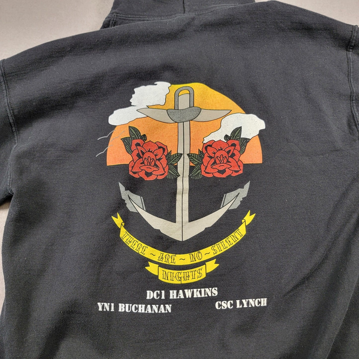 US Coast Guard Training Class L195 Pullover Hoodie  L