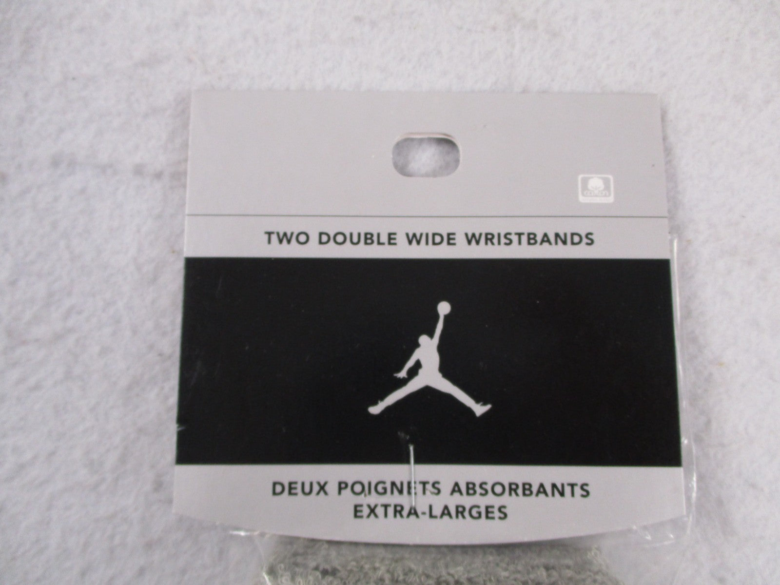 Air Jordan Jumpman Wristbands Gray Black 2001 Vintage NWT Deadstock 5908331