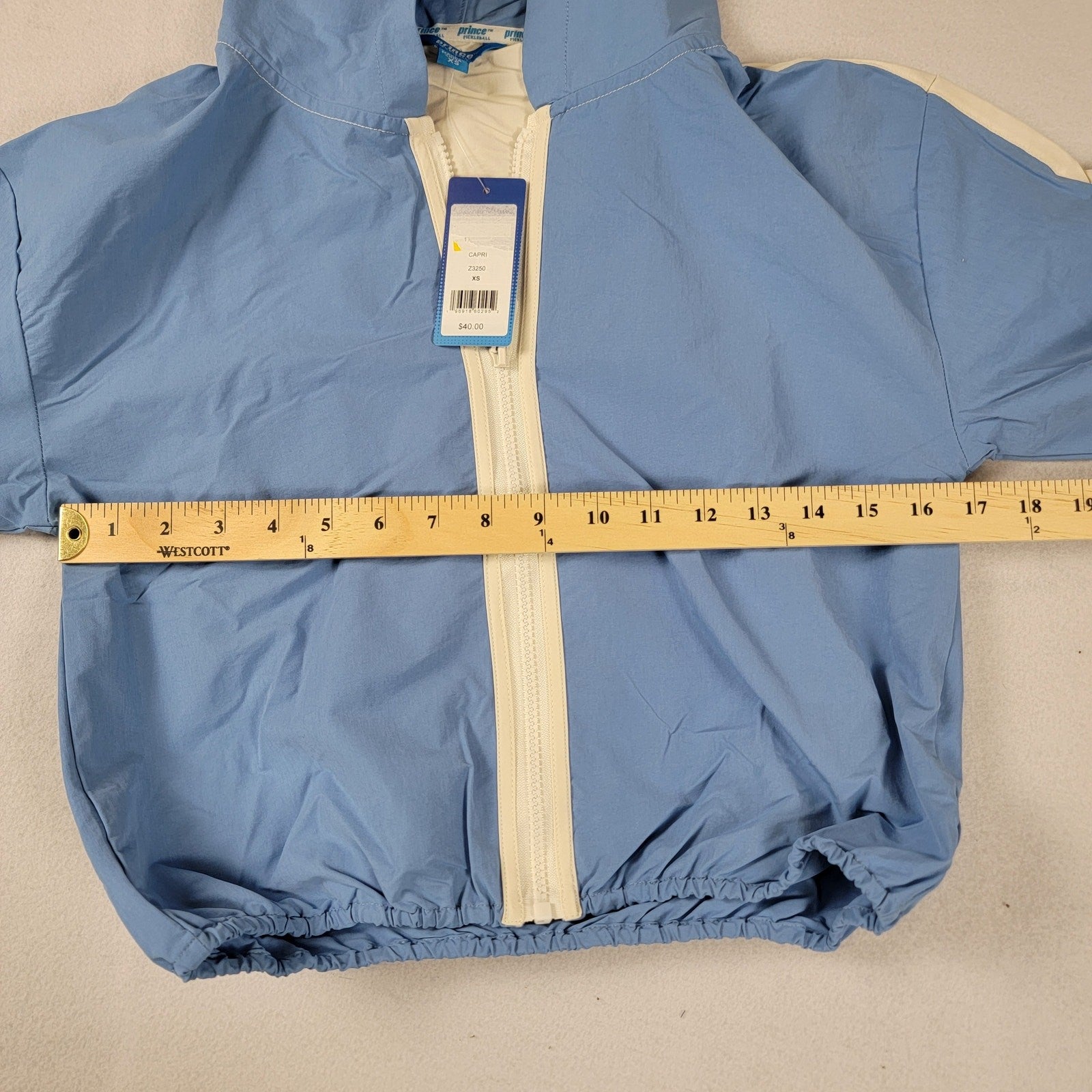Prince Pickleball Hoodie Womens Sz XS Blue