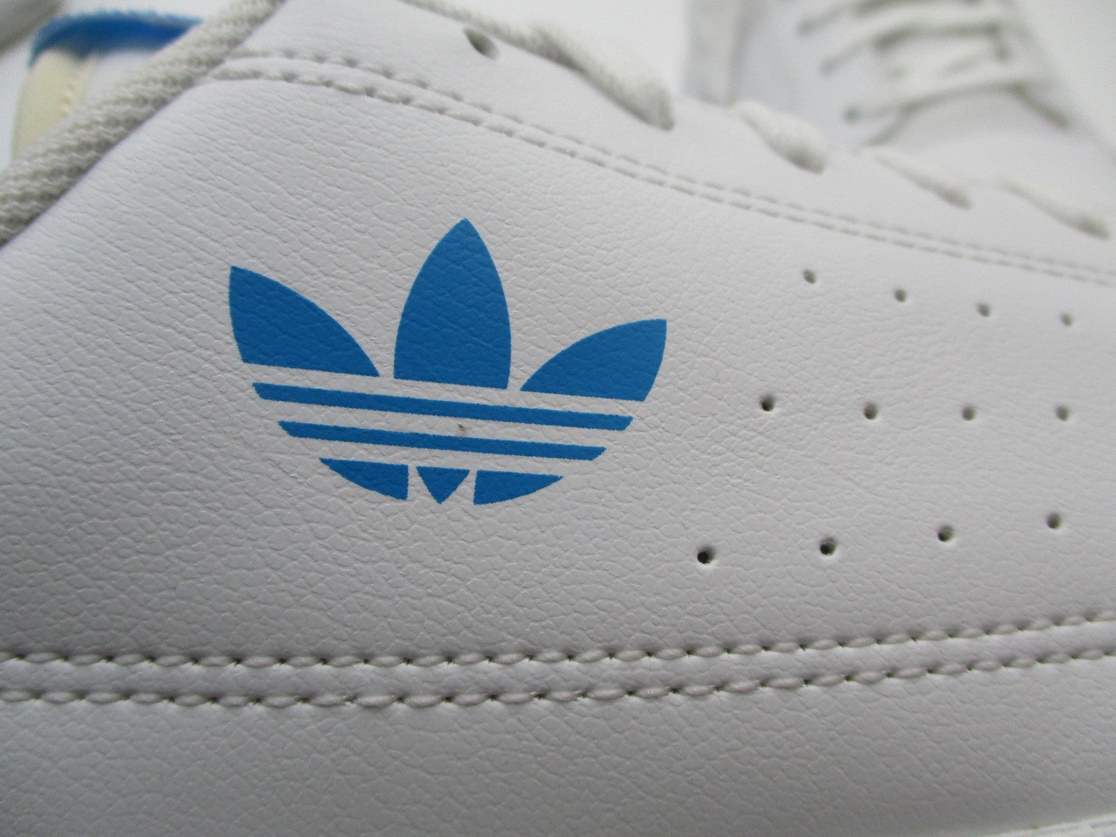 Adidas NY 90 J Shoes Girls Size 5 White Blue Originals Casual Sneakers GZ18759