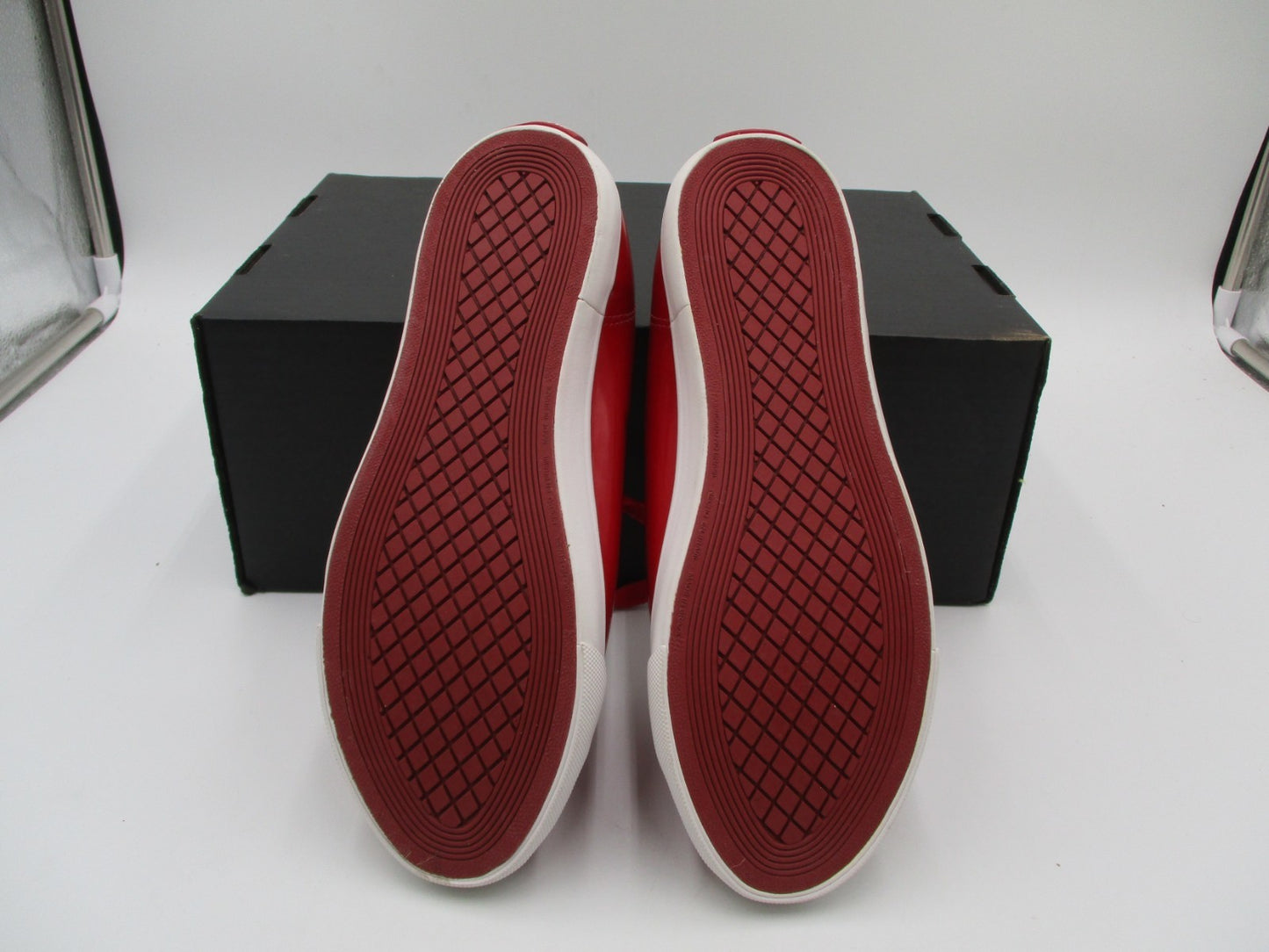 RARE CocaCola Brazil Womens US 5 Red Low Top Sneakers Patent Glossy (1G6)6