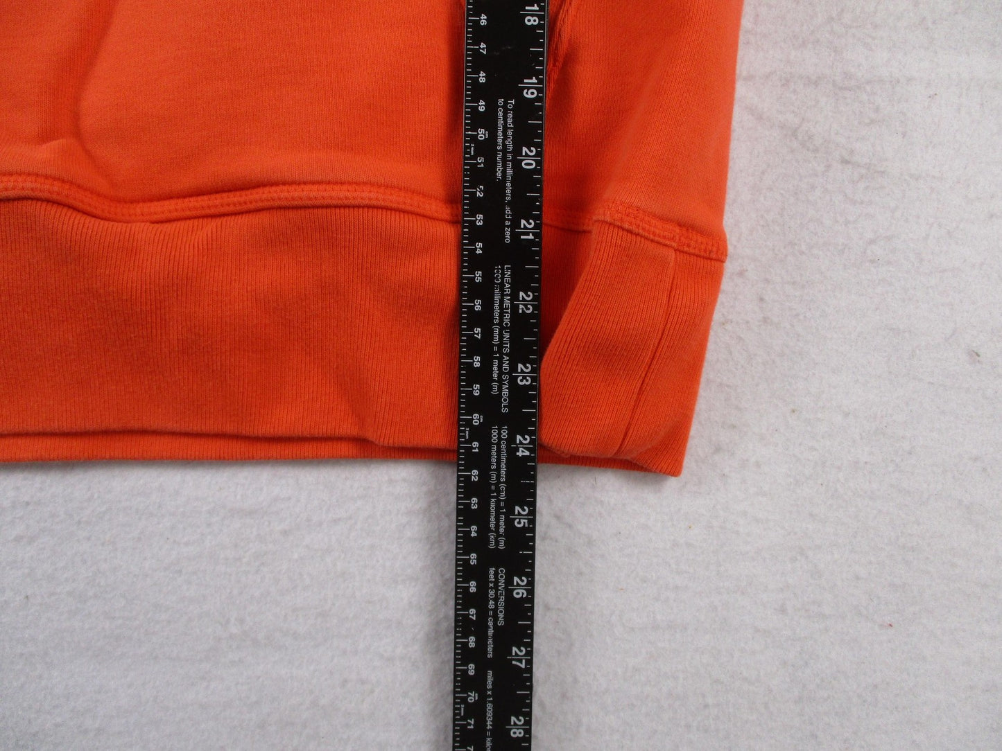 Adidas Hoodie Mens Medium Orange Fleece Sweatshirt Built For Purpose Trefoil6