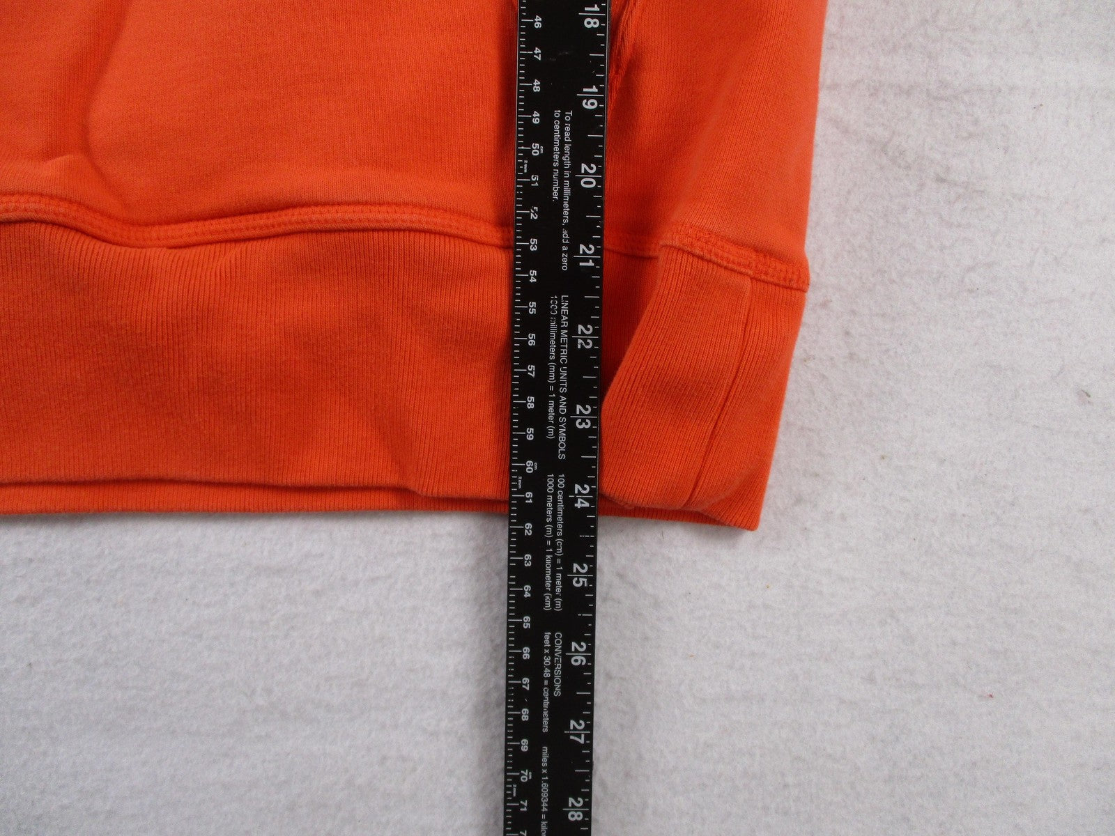 Adidas Hoodie Mens Medium Orange Fleece Sweatshirt Built For Purpose Trefoil6