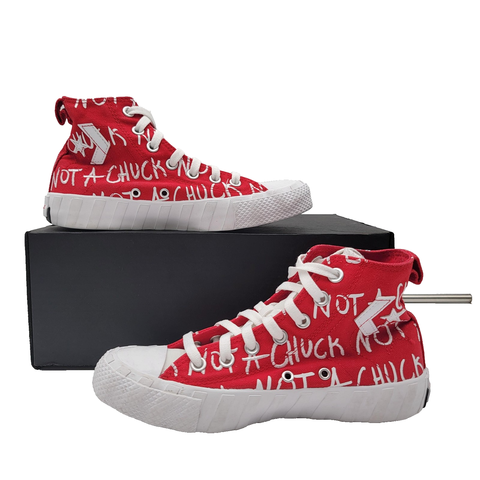 Converse Not A Chuck Shoes Mens Size 5 High Top All Star 271965C Unique1