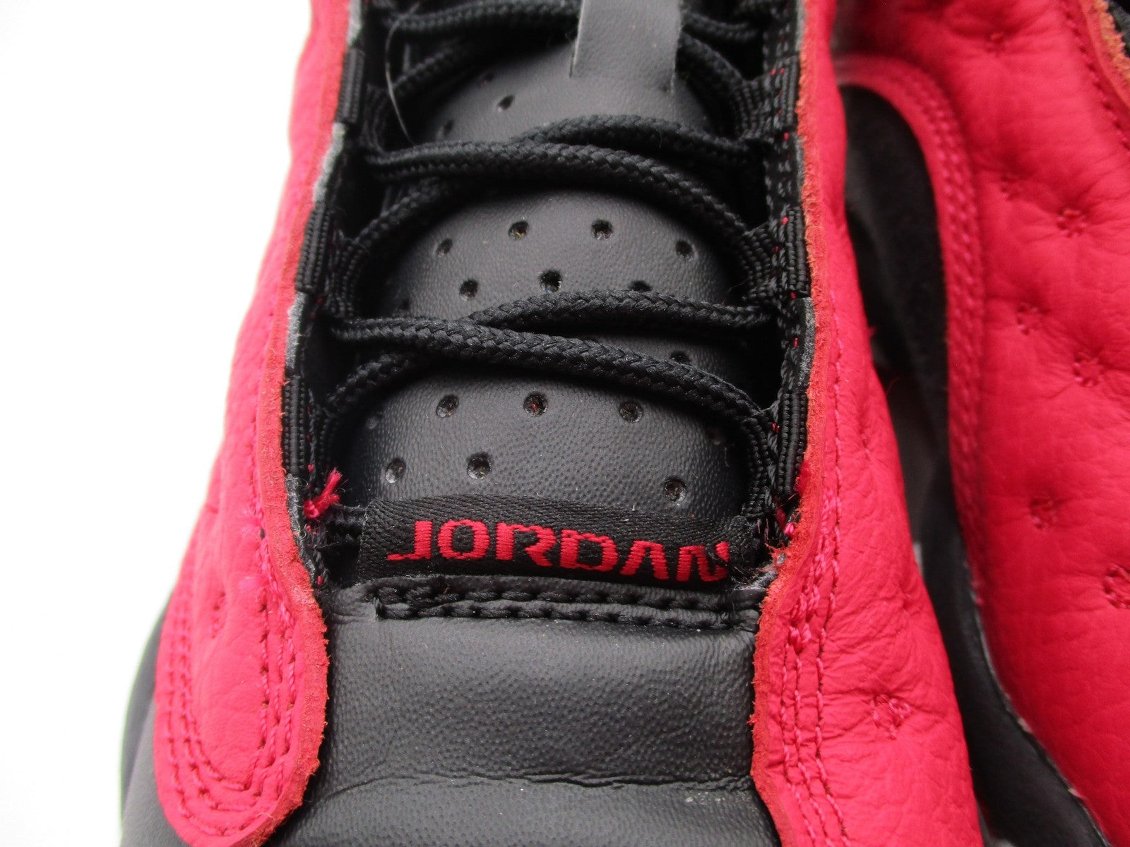 Jordan Air Jordan 13 Retro Low Shoes Youth 5.5Y Black Red Sneakers DA8019-0614
