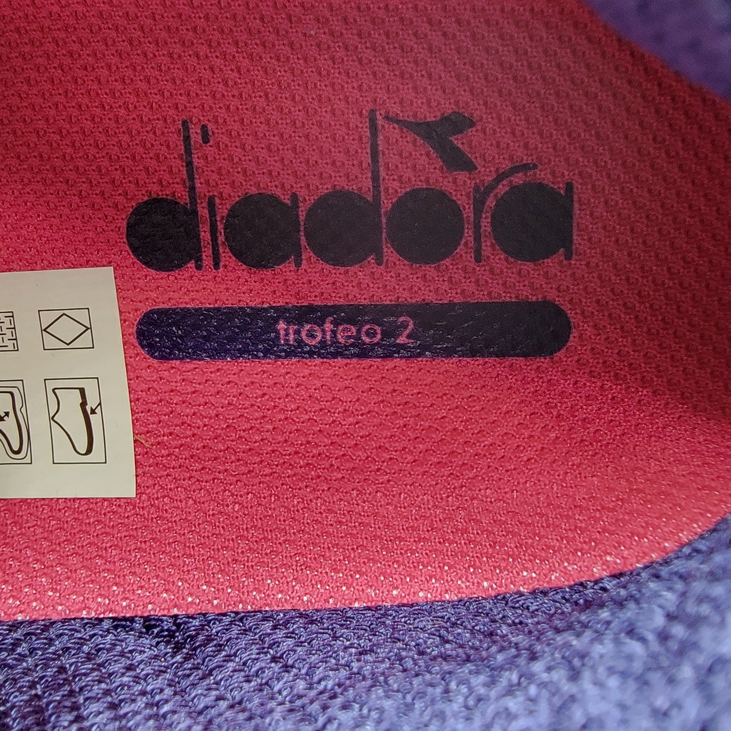 Diadora Trofeo 2 W AG PKL Pickleball Shoe Blue Sz 9M/10.5W 10