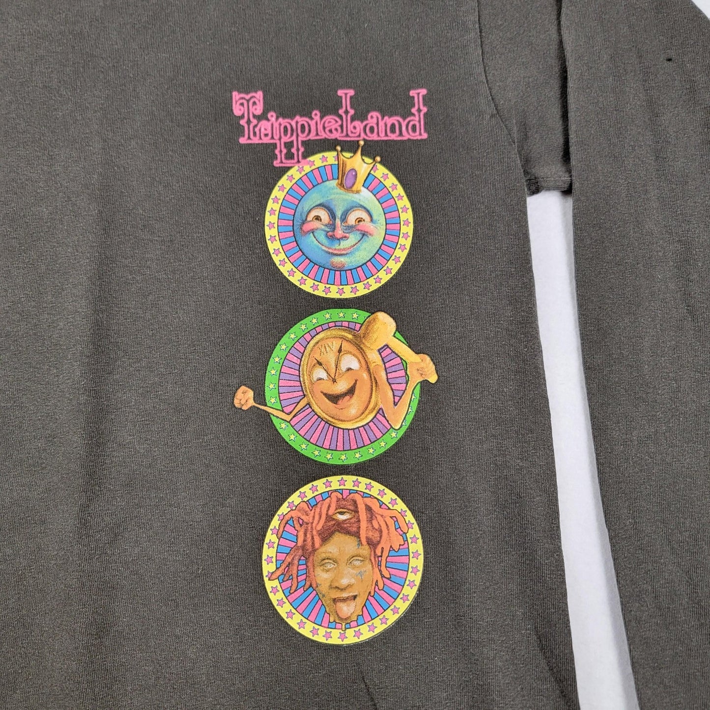 2 Pack Bundle Trippy Mens Medium Shirts Led Zeppelin & Trippie Redd