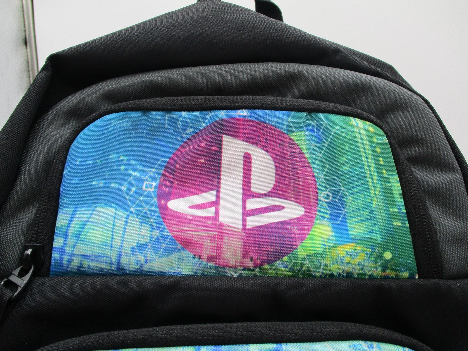 Makerwear PlayStation Backpack Black Blue Gamer Laptop Bag MW16404004SNPS3
