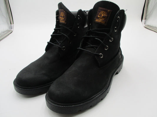 Timberland 10910 Junior Boots Youth Size 5.5M Black Waterproof Leather Combat0