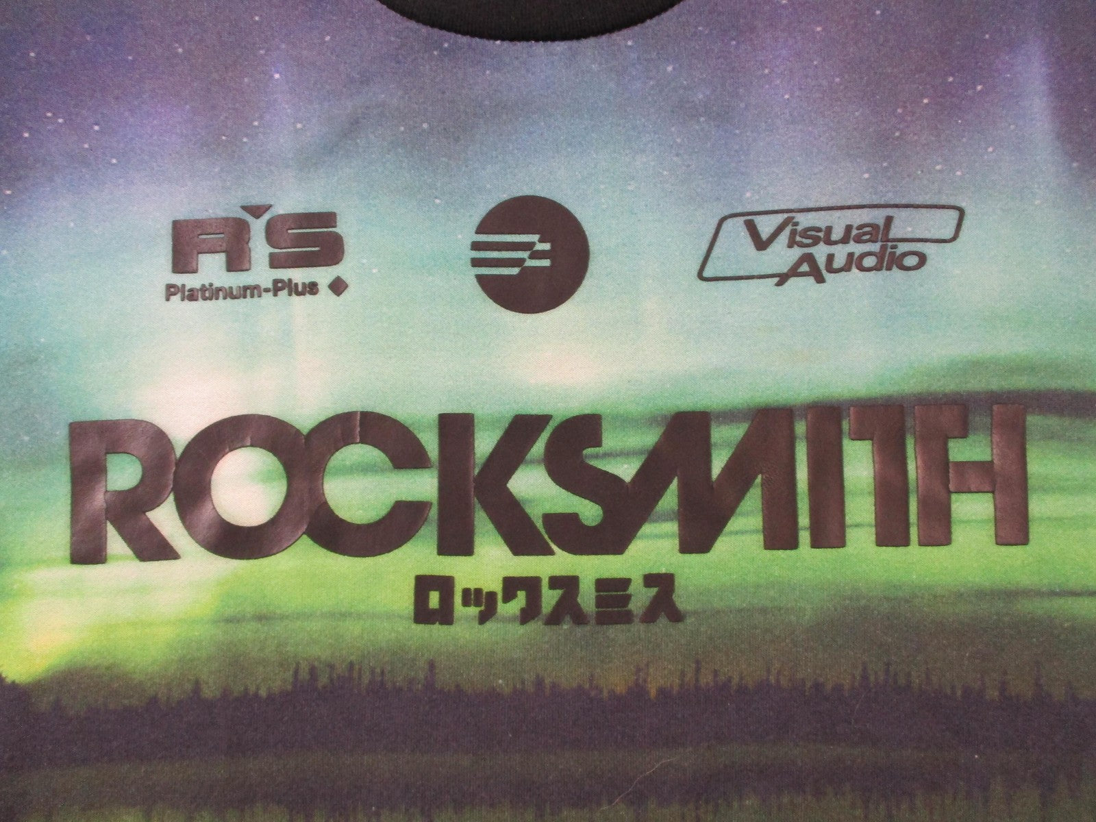 Rocksmith Sweatshirt Mens 2XL Green Fleece Pullover Crewneck Graphic 808 Aurora2