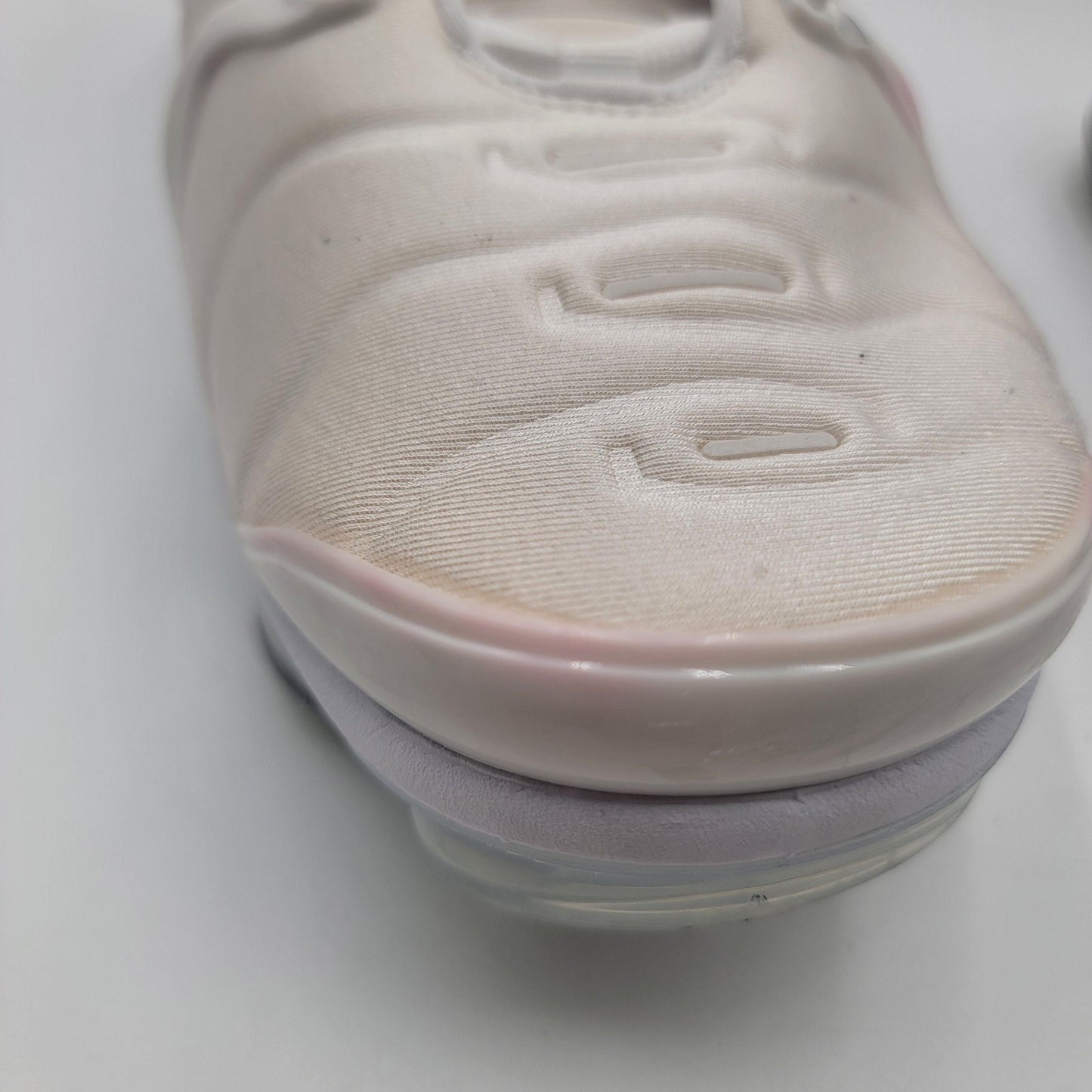 Nike Air VaporMax Plus Shoes Mens Size 13 White Running Sneakers 924453-100 1A36