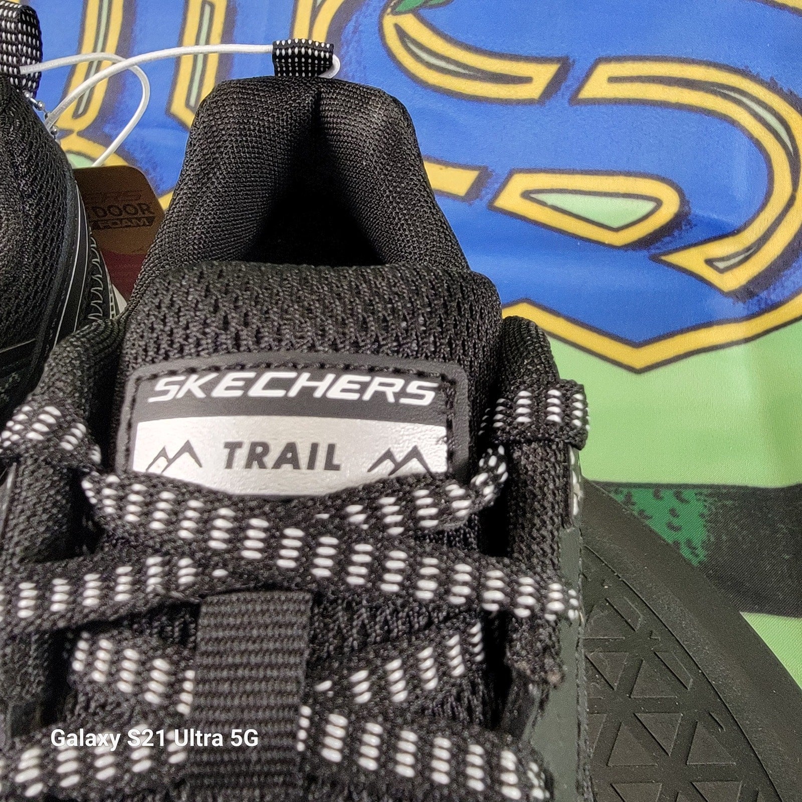 Skechers Women's Sz 7.5 Black Memory Foam Hillcrest Hiker Shoe, 179097S4