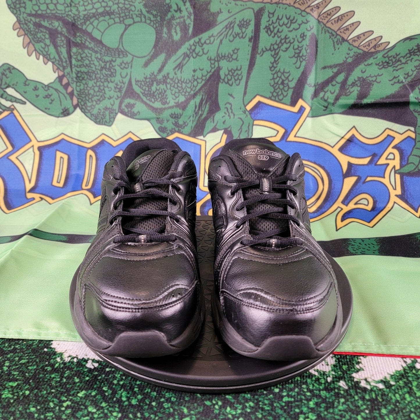 New Balance 519 MX519BK Men’s Size 11 4E Black Training Shoes ABZORB Preowned5