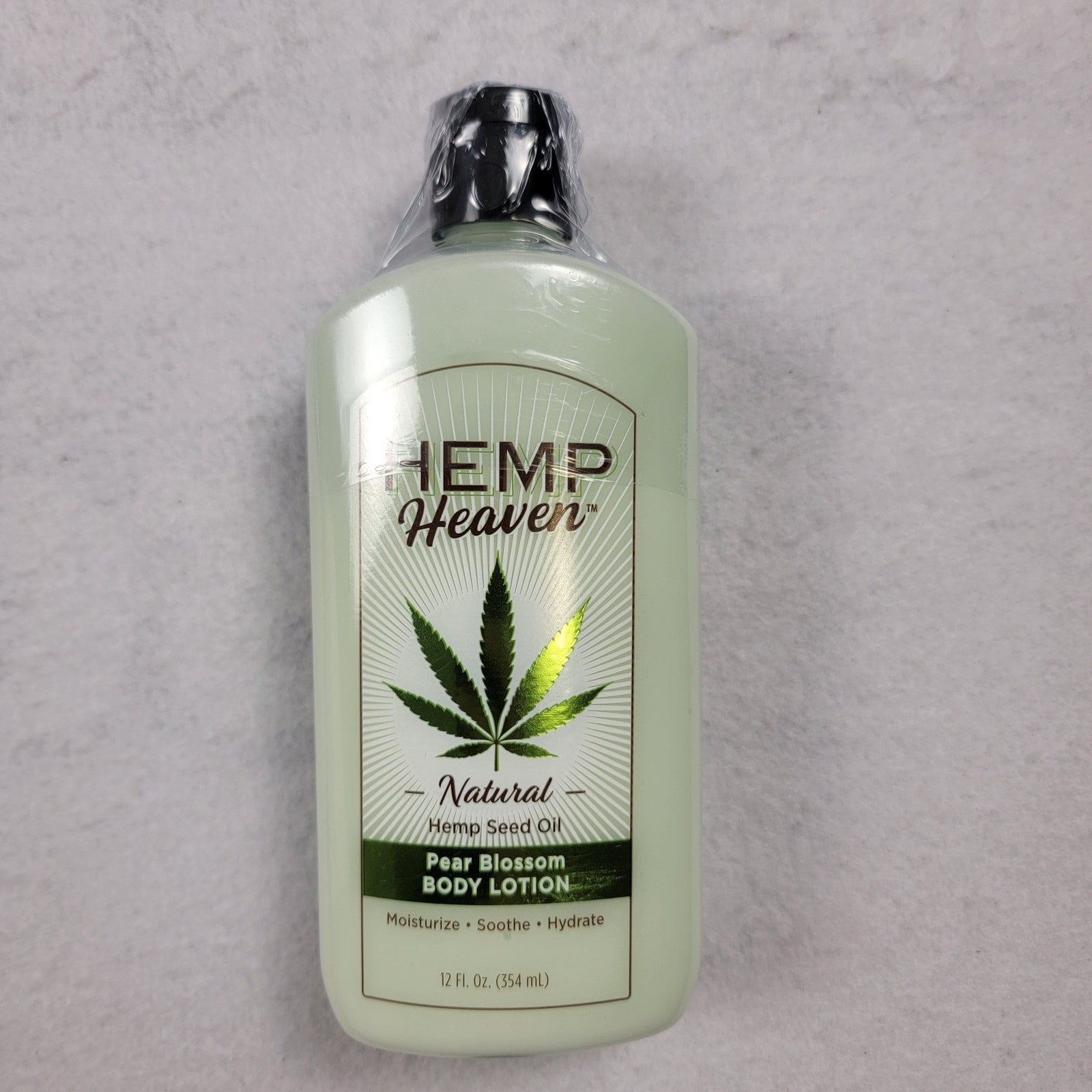 Hemp Heaven Pear Blossom Body Lotion  New 12 fl oz0