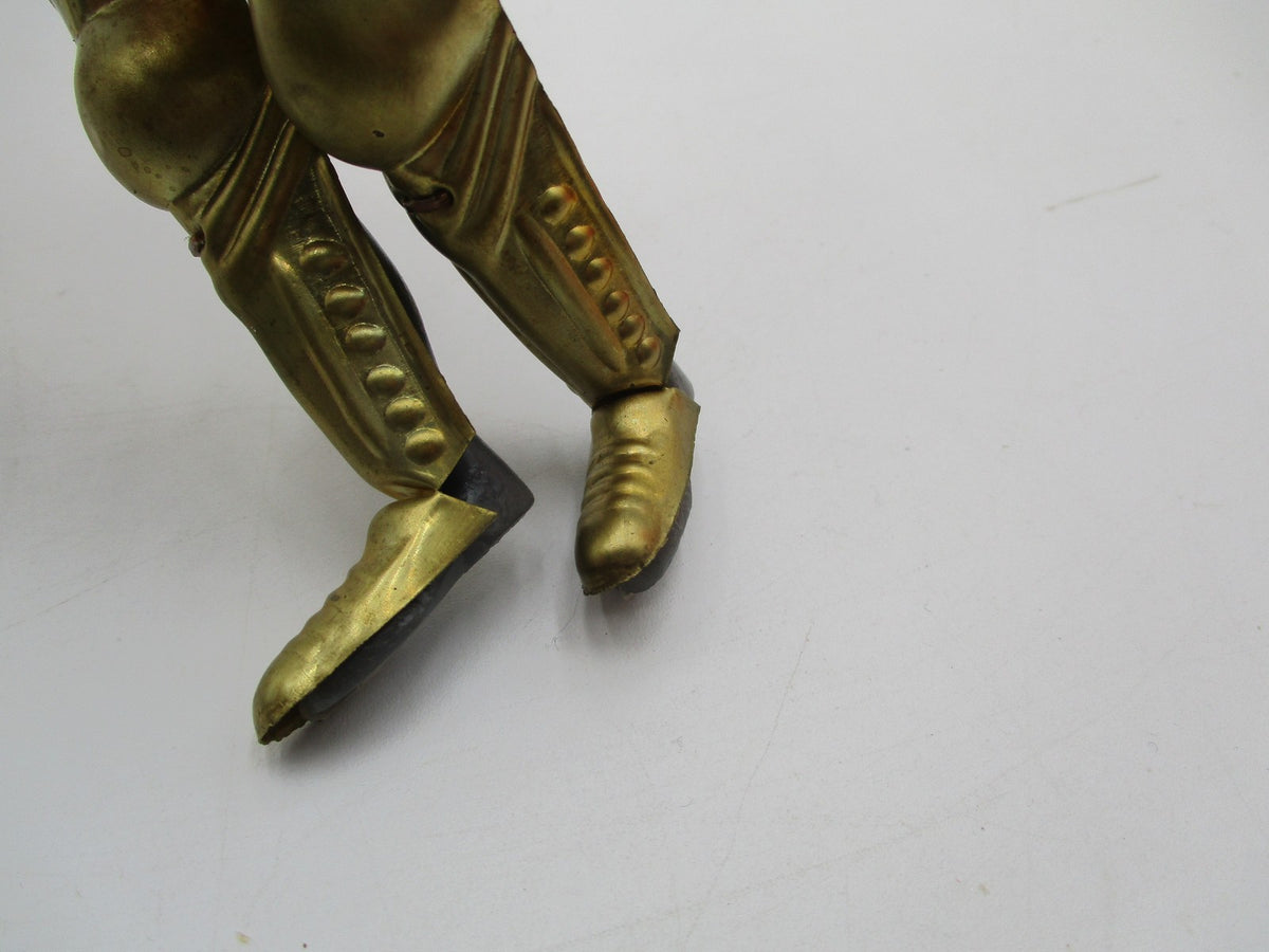 Vintage 1970s Pupo Siciliano Italian Knight Marionette 8 inch6