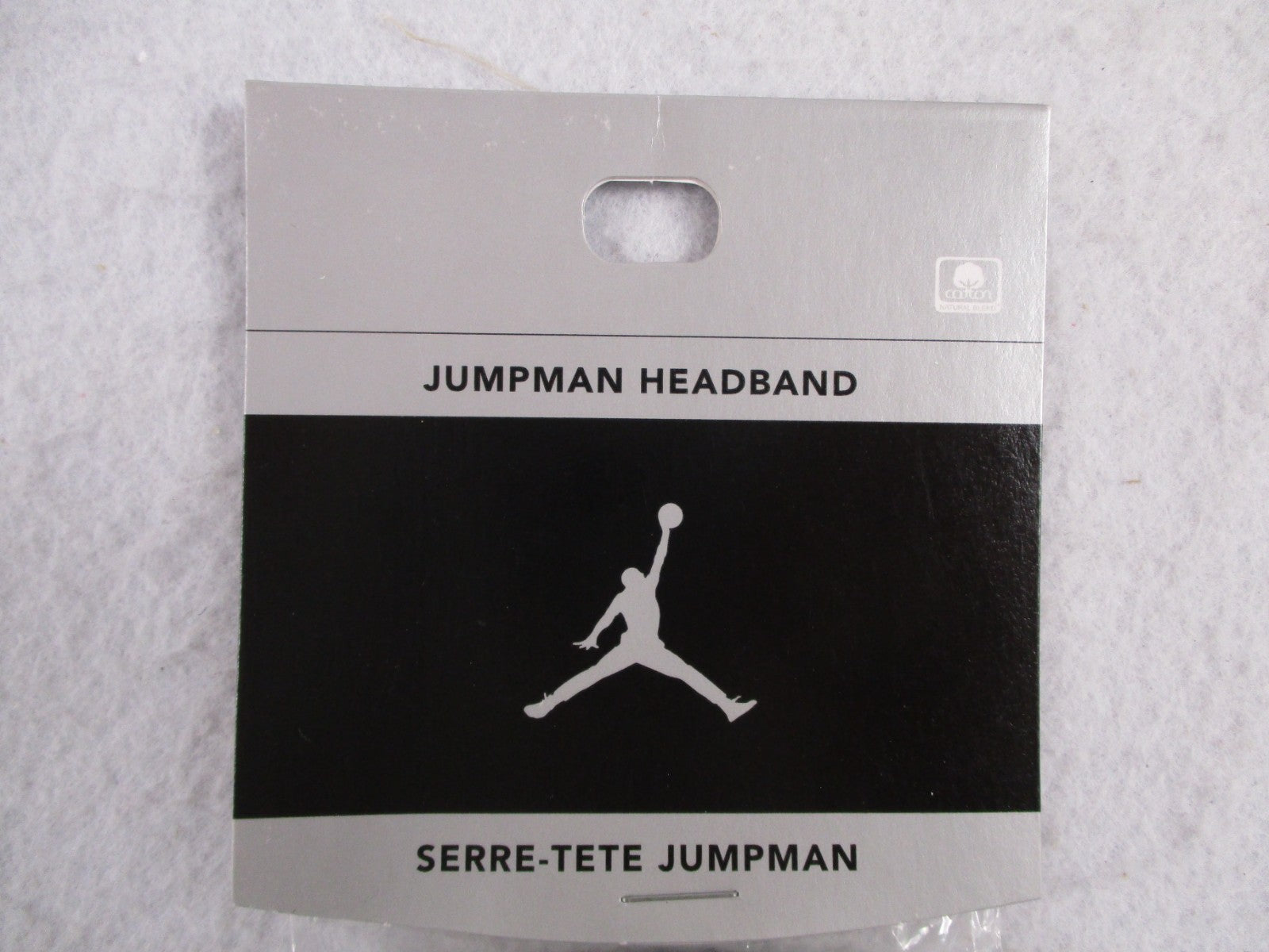Air Jordan Jumpman Headband Vintage 2001 NWT Deadstock Grey 5908323