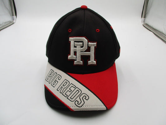 Big Reds PH Hat Cap Strap Back One Size Black Red Mesh Logo OC Sports Mens0