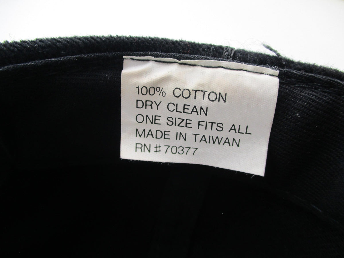 Yo Lid Hat Cap Snap Back Mens One Size Black Yo Wats Up Cartoon Embroidered11