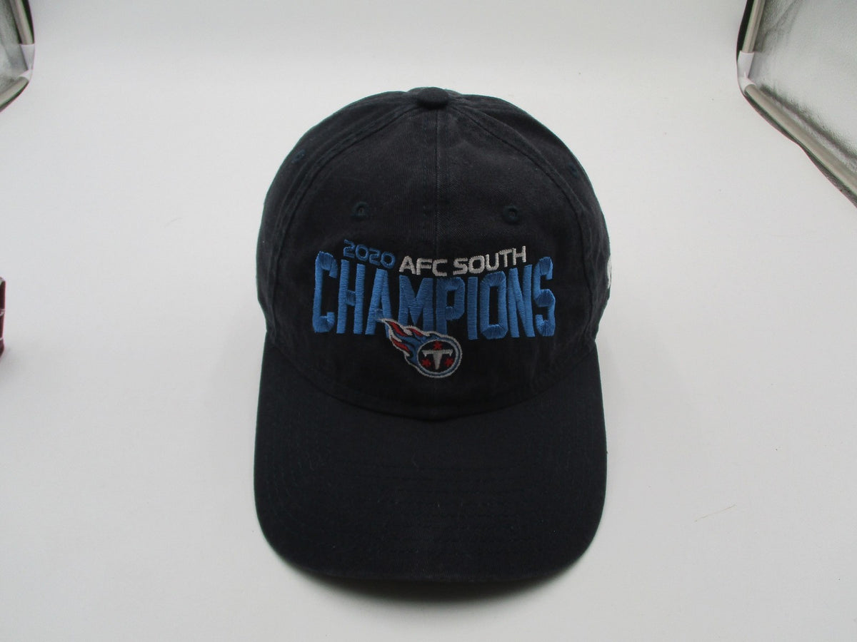 Tennessee Titans 2020 AFC South Hat Cap Strap Back One Size Blue NFL New Era7
